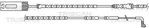 TRISCAN Indikators, Bremžu uzliku nodilums 8115 11036