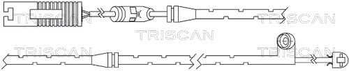 TRISCAN Indikators, Bremžu uzliku nodilums 8115 11037