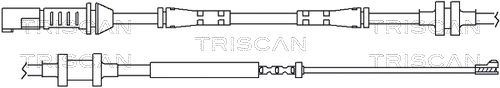 TRISCAN Indikators, Bremžu uzliku nodilums 8115 11044