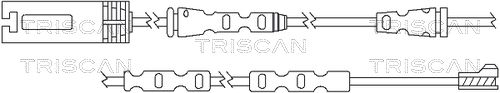 TRISCAN Сигнализатор, износ тормозных колодок 8115 11052