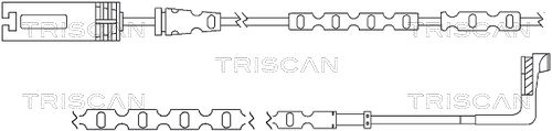 TRISCAN Indikators, Bremžu uzliku nodilums 8115 11055