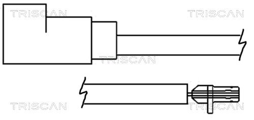 TRISCAN Сигнализатор, износ тормозных колодок 8115 16001