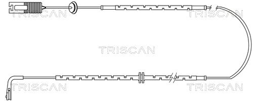 TRISCAN Сигнализатор, износ тормозных колодок 8115 17002