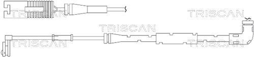 TRISCAN Indikators, Bremžu uzliku nodilums 8115 17009