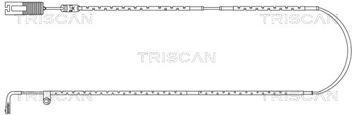 TRISCAN Indikators, Bremžu uzliku nodilums 8115 17010