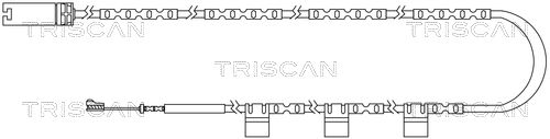 TRISCAN Indikators, Bremžu uzliku nodilums 8115 17019