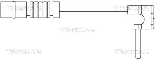 TRISCAN Indikators, Bremžu uzliku nodilums 8115 23002