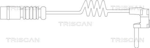 TRISCAN Сигнализатор, износ тормозных колодок 8115 23013