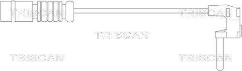 TRISCAN Indikators, Bremžu uzliku nodilums 8115 23015