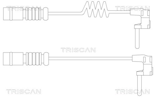 TRISCAN Сигнализатор, износ тормозных колодок 8115 23020