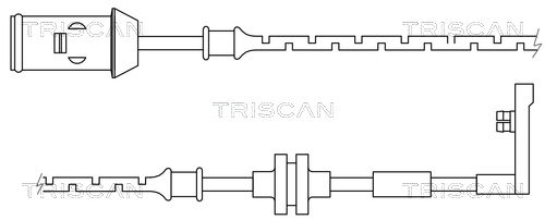 TRISCAN Indikators, Bremžu uzliku nodilums 8115 24013