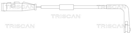 TRISCAN Indikators, Bremžu uzliku nodilums 8115 24020