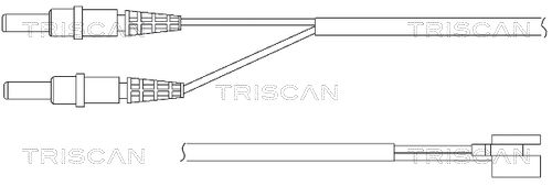 TRISCAN Indikators, Bremžu uzliku nodilums 8115 28001
