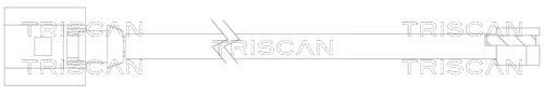 TRISCAN Сигнализатор, износ тормозных колодок 8115 29014