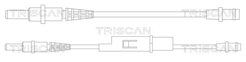 TRISCAN Indikators, Bremžu uzliku nodilums 8115 38003
