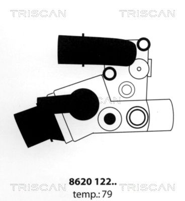 TRISCAN Termostats, Dzesēšanas šķidrums 8620 12279