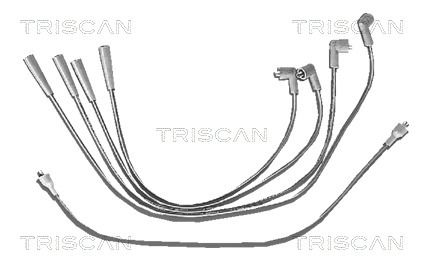 TRISCAN Комплект проводов зажигания 8860 4021