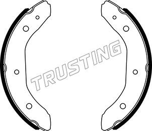 TRUSTING Комплект тормозных колодок 115.335