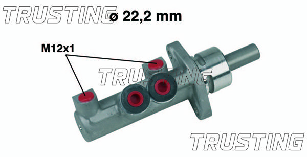 TRUSTING Главный тормозной цилиндр PF310