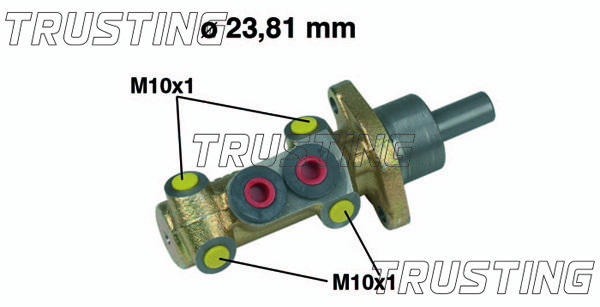 TRUSTING Главный тормозной цилиндр PF312