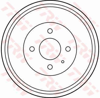 TRW Bremžu trumulis DB4248