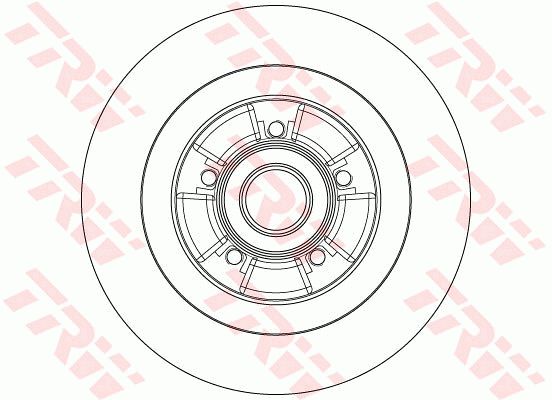 TRW Тормозной диск DF6202BS