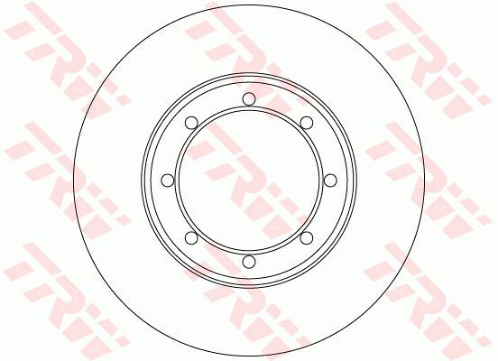 TRW Тормозной диск DF6372