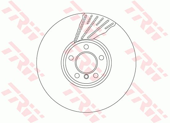 TRW Тормозной диск DF6622S