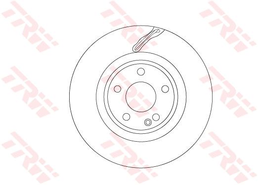 TRW Bremžu diski DF6867