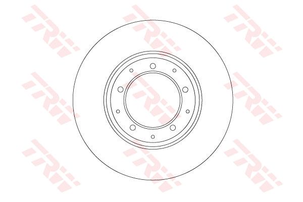 TRW Тормозной диск DF6905