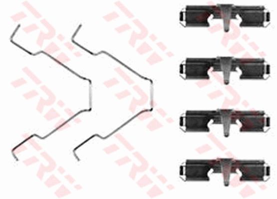 TRW Комплектующие, колодки дискового тормоза PFK367