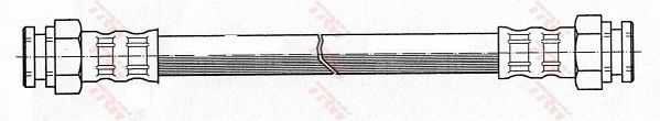 TRW Тормозной шланг PHA386