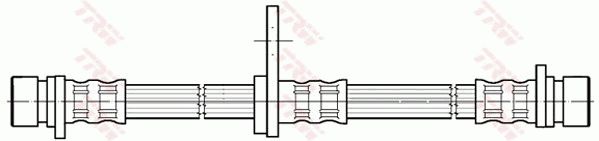 TRW Тормозной шланг PHD315