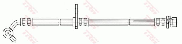 TRW Тормозной шланг PHD519