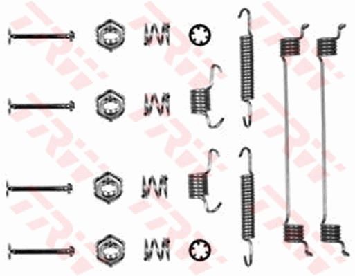 TRW Комплектующие, тормозная колодка SFK138