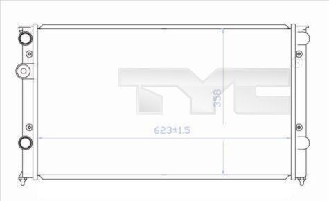 TYC Radiators, Motora dzesēšanas sistēma 737-0030