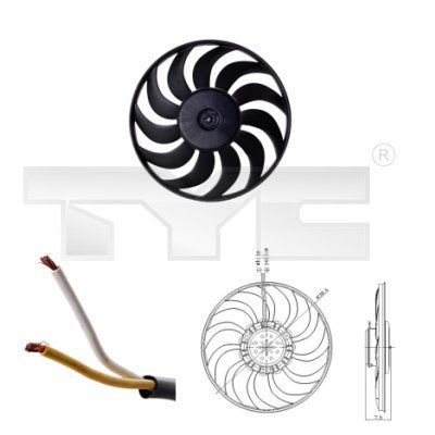 TYC Ventilators, Motora dzesēšanas sistēma 802-0052