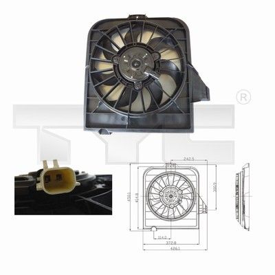 TYC Ventilators, Motora dzesēšanas sistēma 804-0002