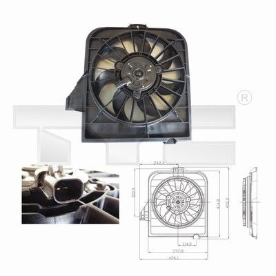 TYC Ventilators, Motora dzesēšanas sistēma 804-0003