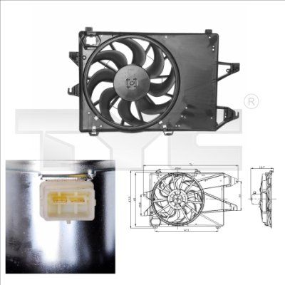 TYC Ventilators, Motora dzesēšanas sistēma 810-0001