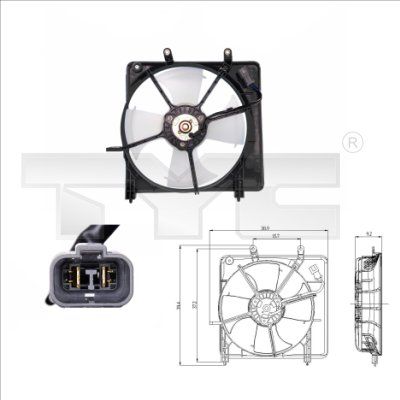 TYC Ventilators, Motora dzesēšanas sistēma 812-0001