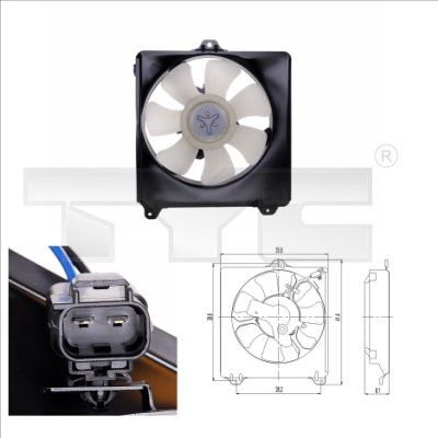 TYC Ventilators, Motora dzesēšanas sistēma 836-0007