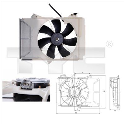 TYC Ventilators, Motora dzesēšanas sistēma 836-0011