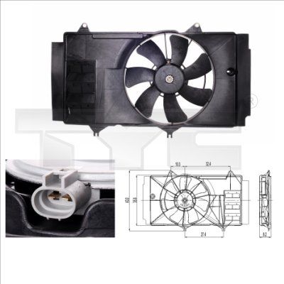 TYC Ventilators, Motora dzesēšanas sistēma 836-0014