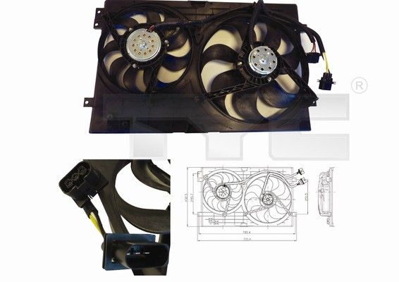 TYC Ventilators, Motora dzesēšanas sistēma 837-0024