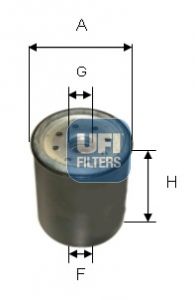 UFI Топливный фильтр 24.121.00