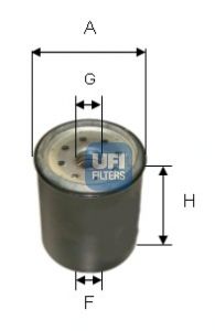 UFI Топливный фильтр 24.331.00