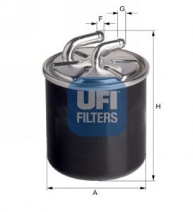 UFI Degvielas filtrs 24.436.00