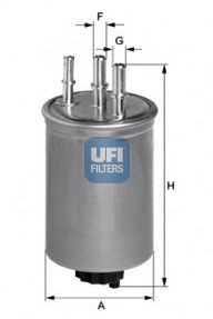 UFI Degvielas filtrs 24.445.00