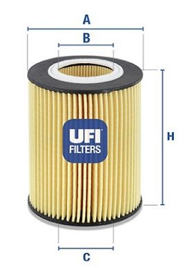 UFI Eļļas filtrs 25.004.00